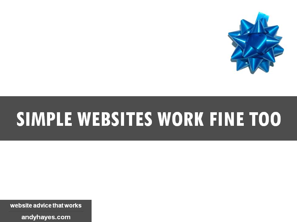 simple websites
